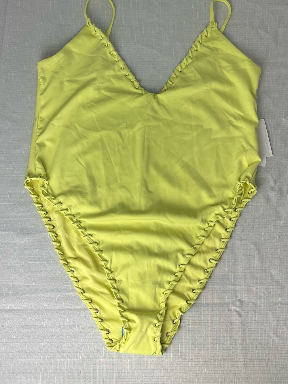 NWT Good American Yellow One Piece 5X - Picture 3 of 11